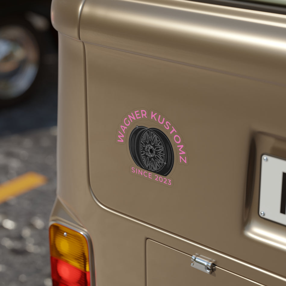 Transparent Outdoor Sticker - Wagner Kustomz Tire Design