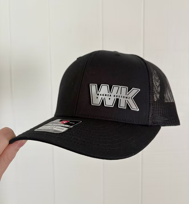 Black Trucker w/ Acrylic WK Patch